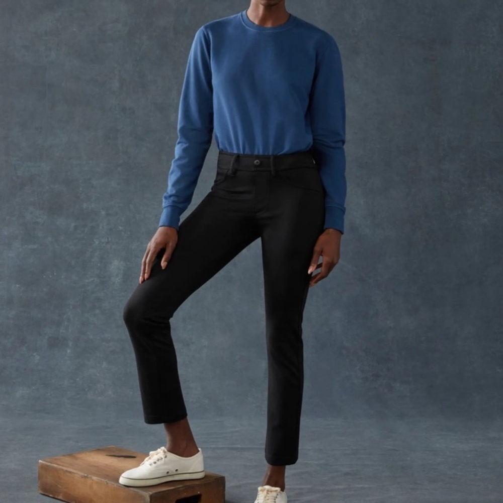 American‎ Giant Women’s Straight Leg Pull On Pants Black